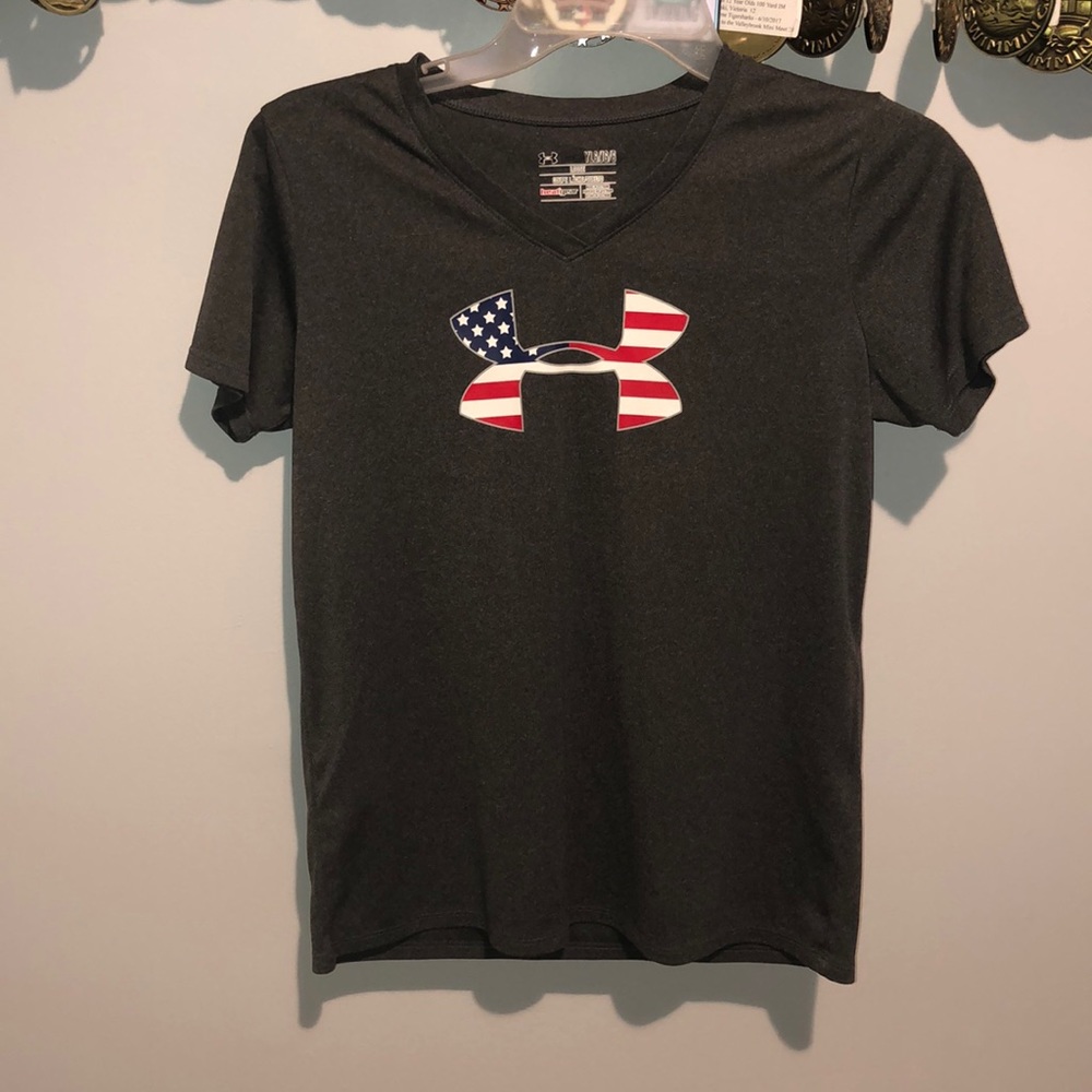 Under Armour USA Heat Gear Shirt